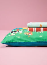 Jogo de Cama Infantil Trio - Bichinhos da Fazenda